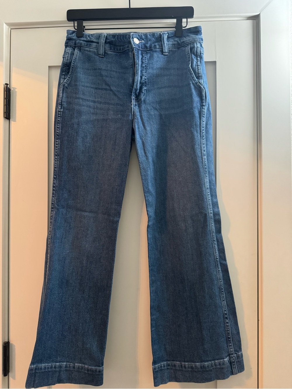 J. Crew Dark Blue Flare Jeans